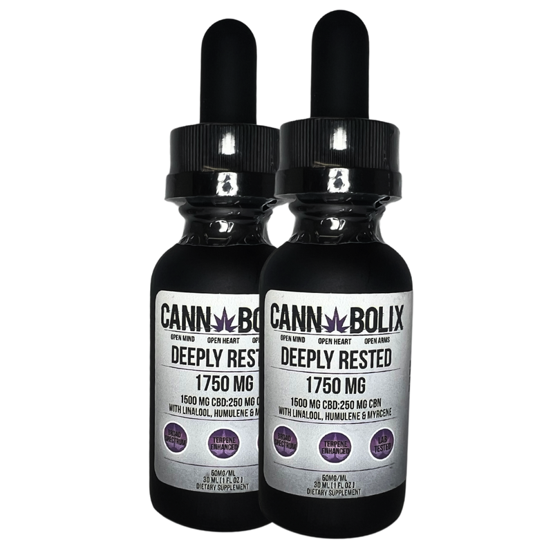 Deeply Rested Sleep Drops (CBD/CBN)