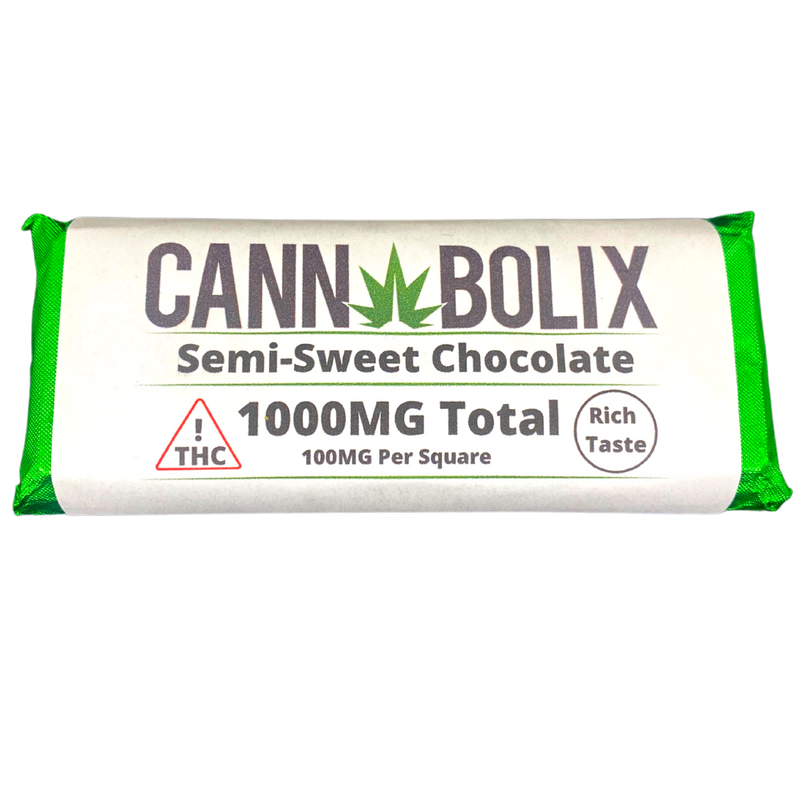 1000MG Semi Sweet Chocolate Bar