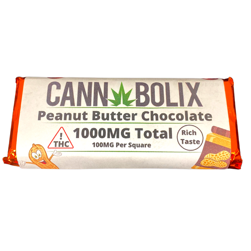 1000MG Peanut Butter Chocolate Bar