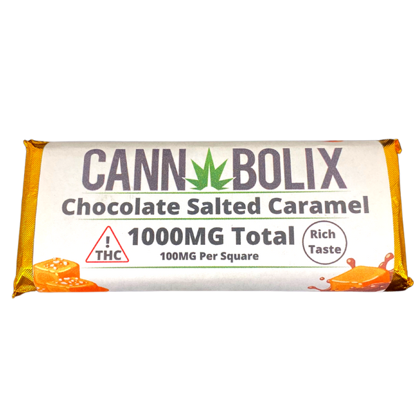 1000MG Chocolate Salted Caramel Bar